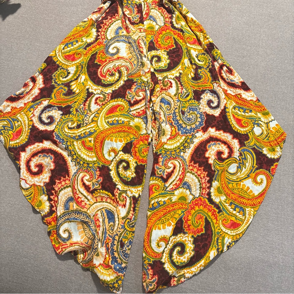 MSK Vibrant Paisley High Low Jumpsuits women’s - Picture 8 of 16